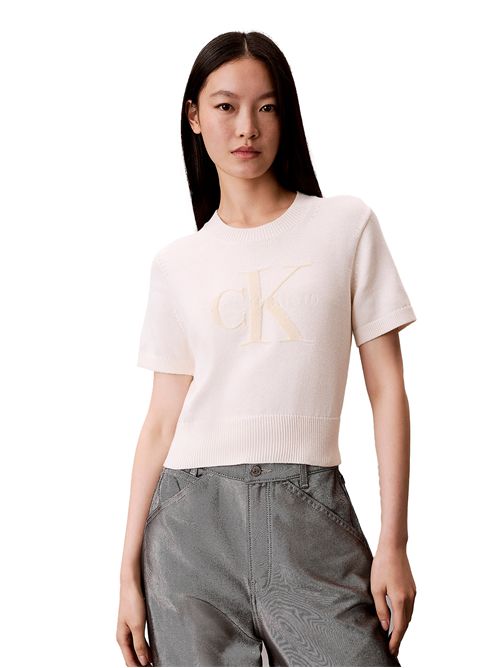 CALVIN KLEIN T-shirt  monologo corto CALVIN KLEIN | LV044E306GYBH